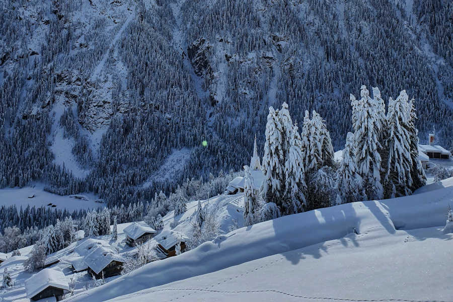 Reiseinspiration - Fröhliche Weihnachten 2020 Winterbild 8